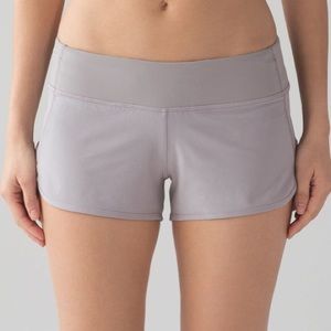 Lulu lemon grey speed short 2.5”